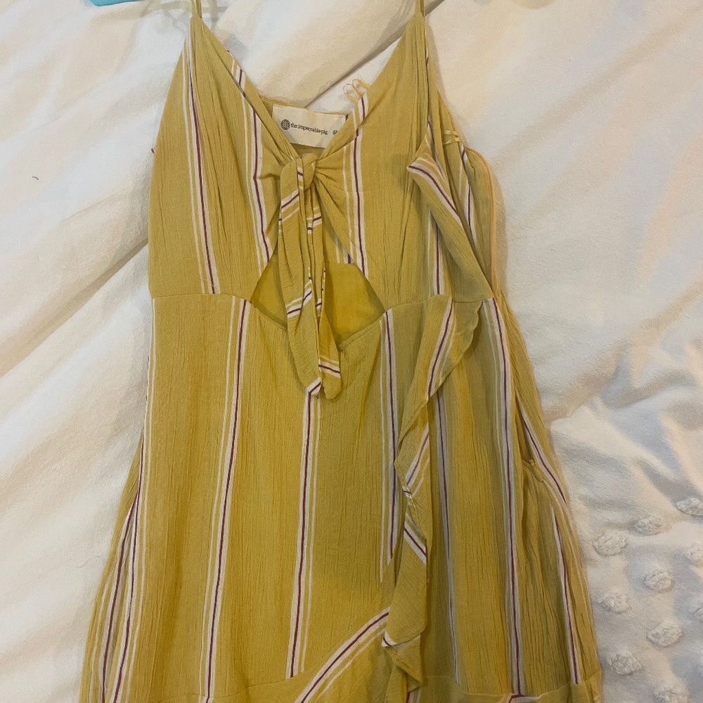 Yellow boutique dress